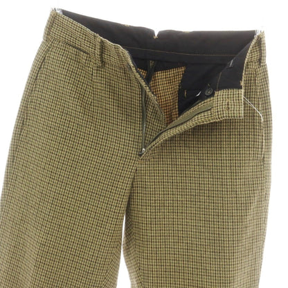 【中古】エンジニアードガーメンツ Engineered Garments ガンクラブチェック カジュアルスラックスパンツ ベージュxブラック【 30 】【 状態ランクB 】【 メンズ 】