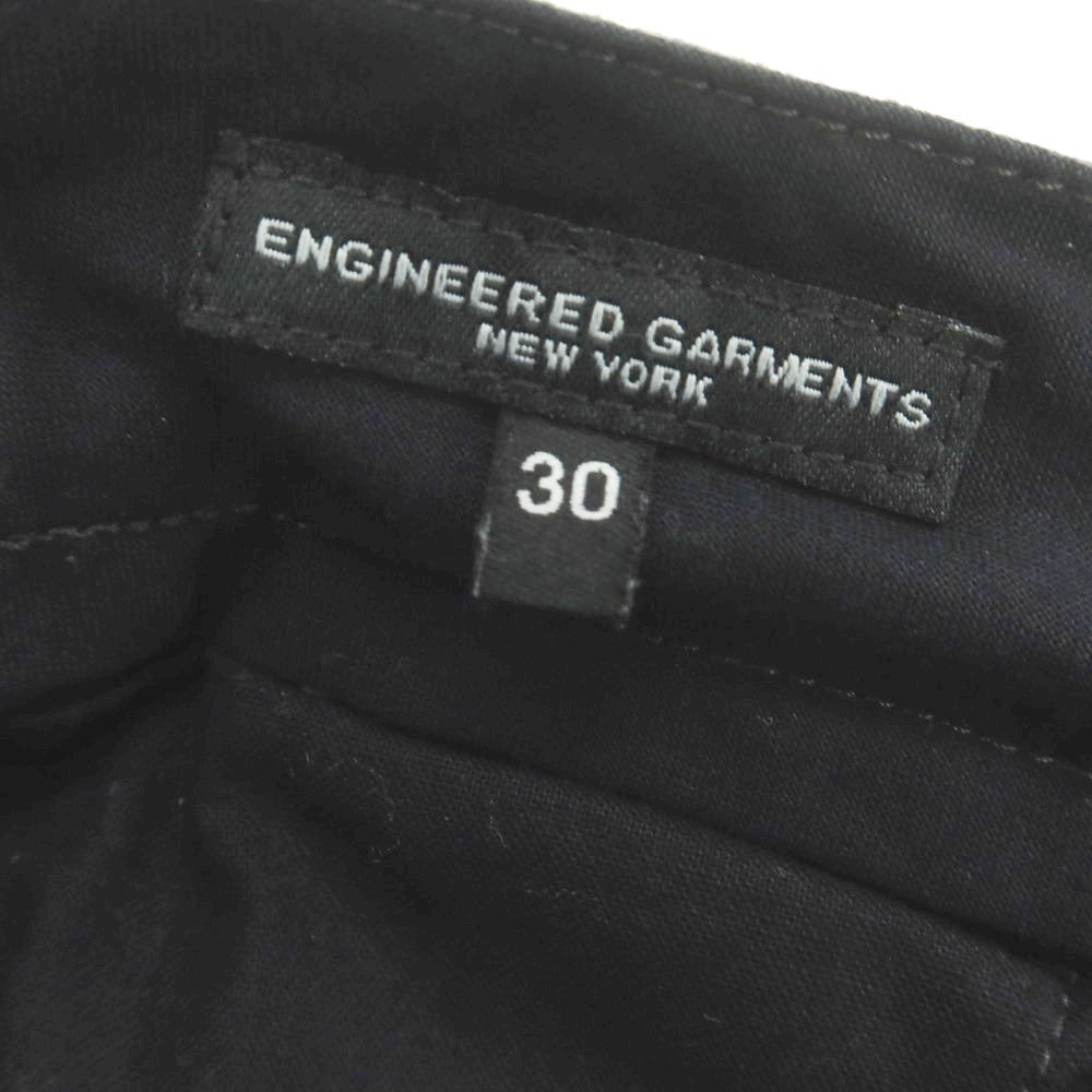 【中古】エンジニアードガーメンツ Engineered Garments ポリエステルコットンウール カジュアルスラックスパンツ ダークグレー【 30 】【 状態ランクB 】【 メンズ 】