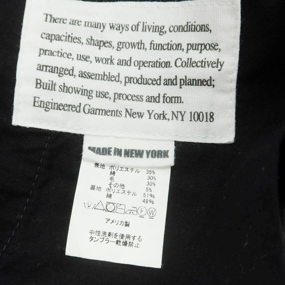 【中古】エンジニアードガーメンツ Engineered Garments ポリエステルコットンウール カジュアルスラックスパンツ ダークグレー【 30 】【 状態ランクB 】【 メンズ 】