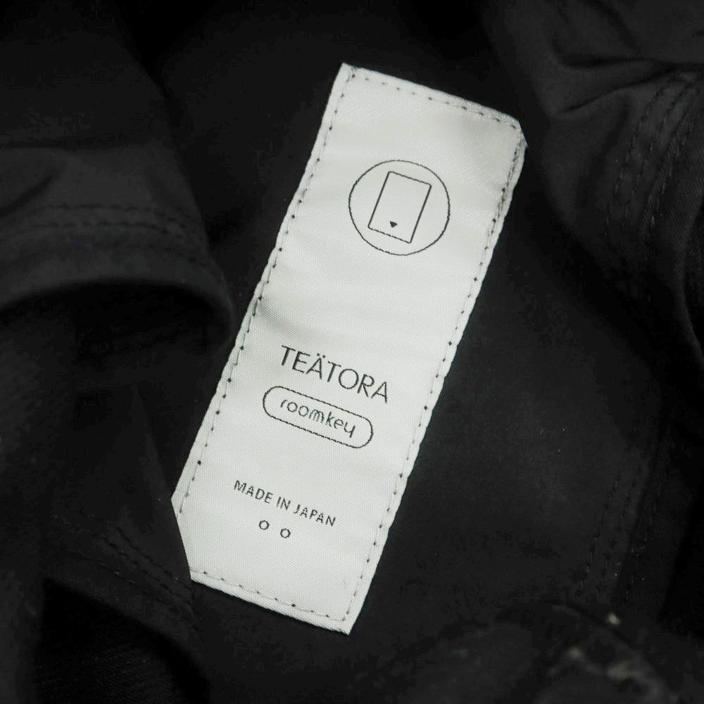 【中古】テアトラ TEATORA ストレッチ ポリエステル イージーパンツ ブラック【 2 】【 状態ランクB 】【 メンズ 】