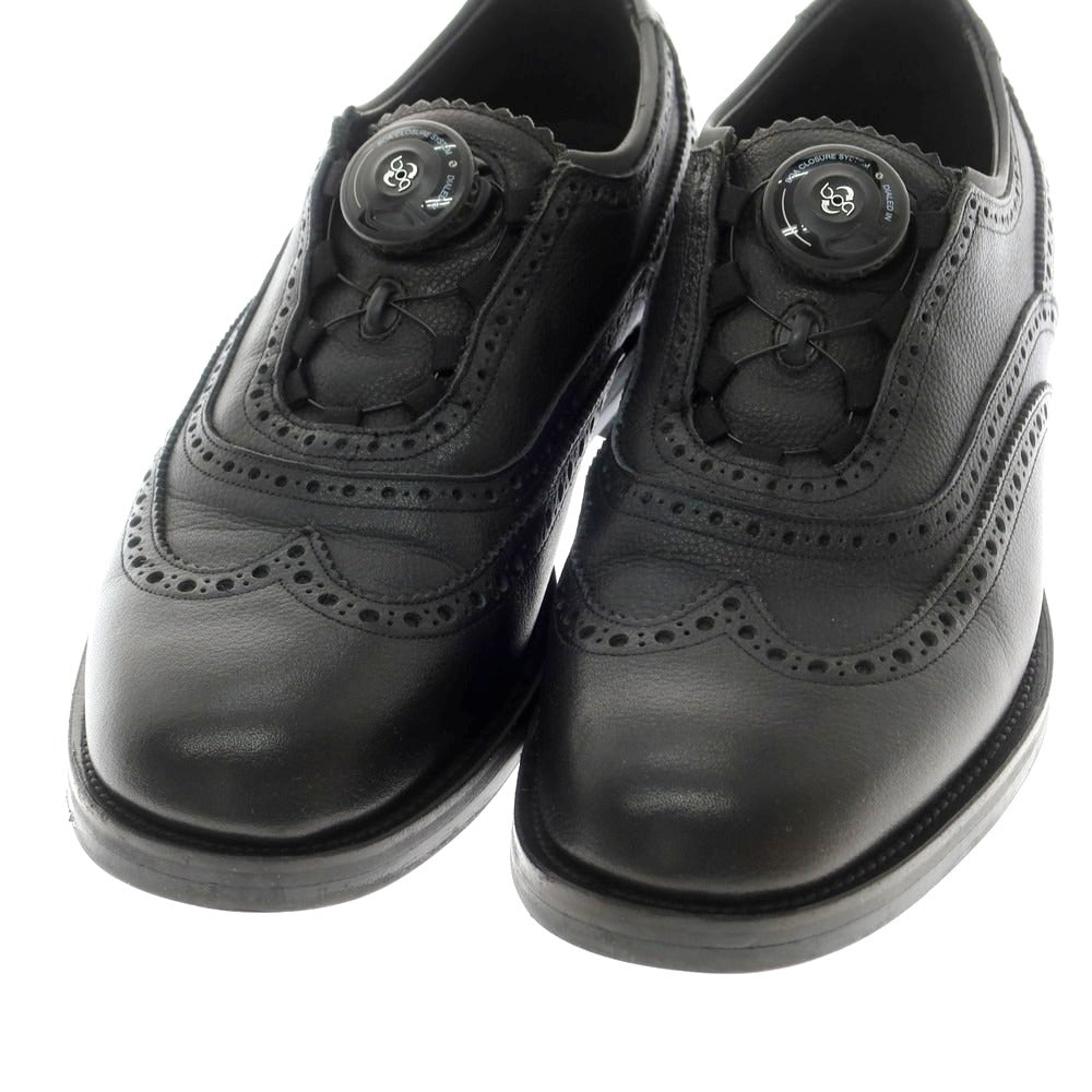 【中古】スペクタス SPECTUSSHOECO lacing system ウイングチップ ドレスシューズ ブラック【 25cm 】【 状態ランクB 】【 メンズ 】[EPD]