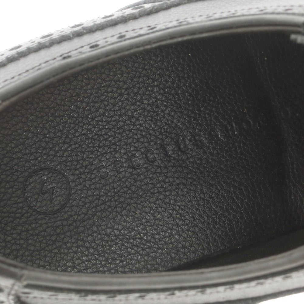 【中古】スペクタス SPECTUSSHOECO lacing system ウイングチップ ドレスシューズ ブラック【 25cm 】【 状態ランクB 】【 メンズ 】[EPD]