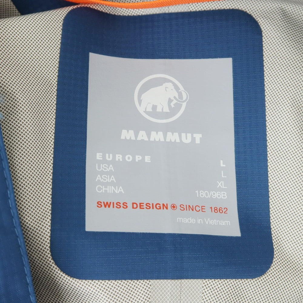 [Used] Mammut Microlayer Nylon Shell Jacket Blue [XL] [Condition Rank B] [Men&