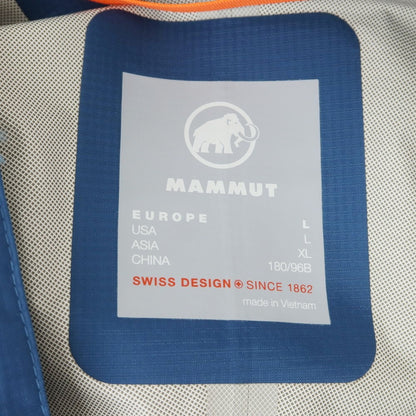[Used] Mammut Microlayer Nylon Shell Jacket Blue [XL] [Condition Rank B] [Men&