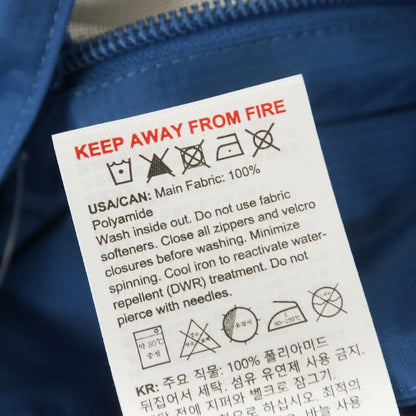 [Used] Mammut Microlayer Nylon Shell Jacket Blue [XL] [Condition Rank B] [Men&