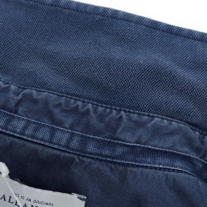 【中古】バランタイン BALLANTYNE コットン 半袖ポロシャツ ライトネイビー【 Ｍ 】【 状態ランクD 】【 メンズ 】