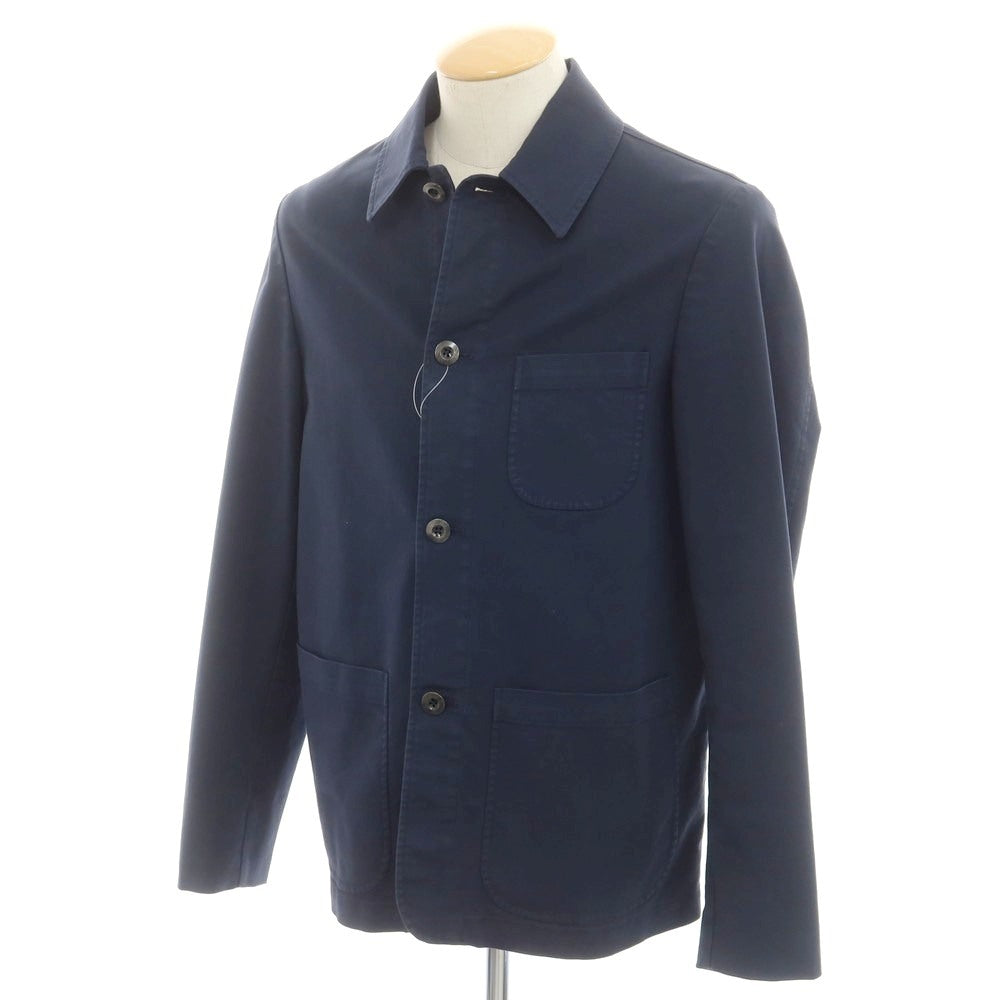 [Used] Montedoro Stretch Cotton Coverall Jacket Navy [44] [Condition Rank B] [Men&