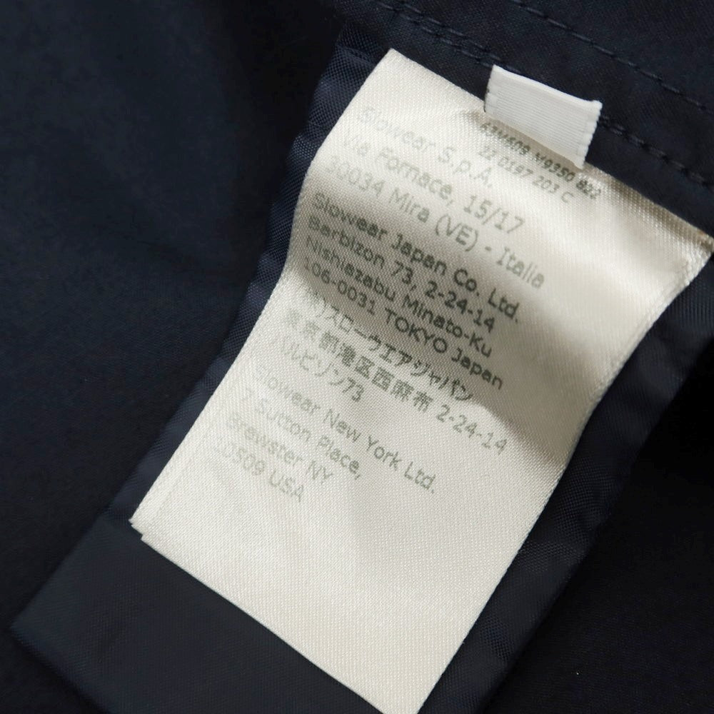 [Used] Montedoro Stretch Cotton Coverall Jacket Navy [44] [Condition Rank B] [Men&