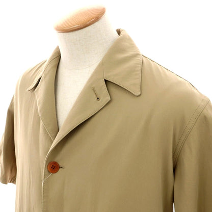 【中古】カモシタ camoshita コットン 4つボタン 半袖 ジャケット ベージュ【 S 】【 状態ランクB 】【 メンズ 】