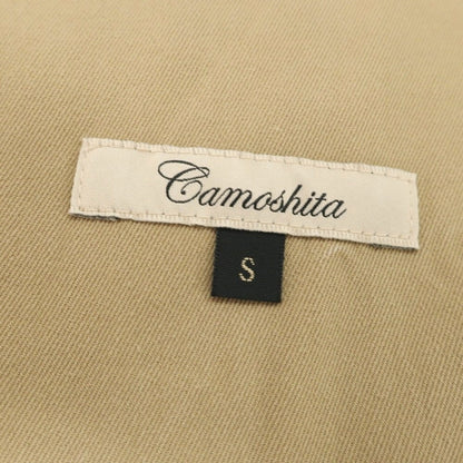 【中古】カモシタ camoshita コットン 4つボタン 半袖 ジャケット ベージュ【 S 】【 状態ランクB 】【 メンズ 】