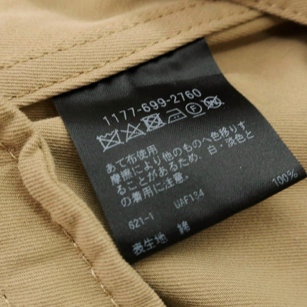 【中古】カモシタ camoshita コットン 4つボタン 半袖 ジャケット ベージュ【 S 】【 状態ランクB 】【 メンズ 】