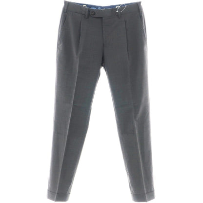 [Used] GERMANO TRAVEL EDITION CITY Stretch Wool Polyester Dress Slacks Pants Dark Gray [44] [Condition Rank C] [Men&