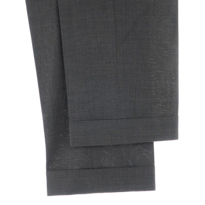 [Used] GERMANO TRAVEL EDITION CITY Stretch Wool Polyester Dress Slacks Pants Dark Gray [44] [Condition Rank C] [Men&