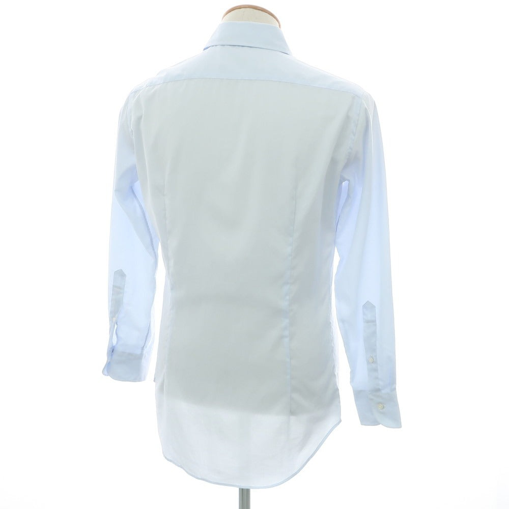 【中古】アルコディオ ARCODIO コットン セミワイドカラー ドレスシャツ ライトブルー【 37 】【 状態ランクC 】【 メンズ 】