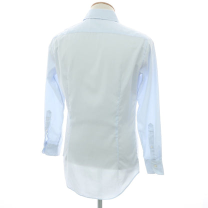 【中古】アルコディオ ARCODIO コットン セミワイドカラー ドレスシャツ ライトブルー【 37 】【 状態ランクC 】【 メンズ 】