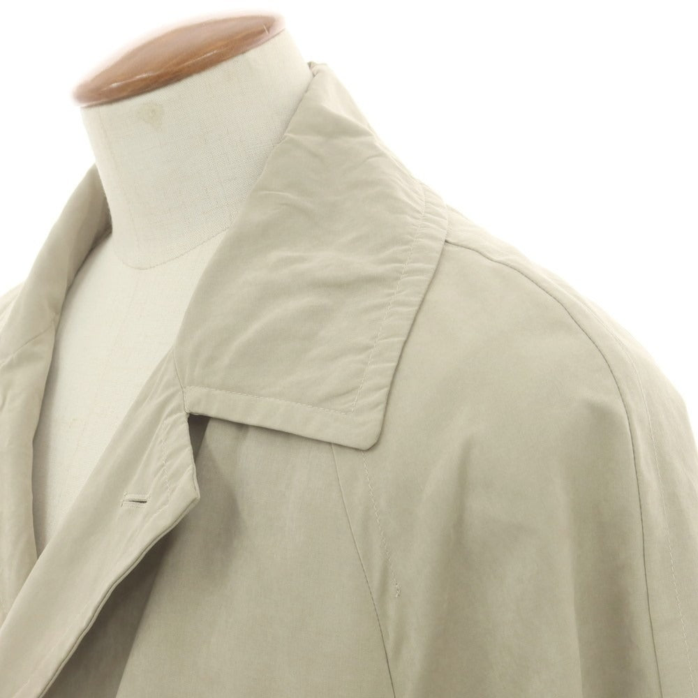 【中古】ヴァルスター Valstar コットンポリエステル トレンチコート ベージュ【 48 】【 状態ランクC 】【 メンズ 】