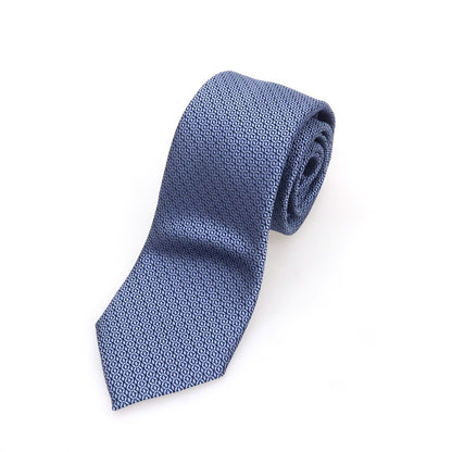 [Used] FIORIO Silk Jacquard Tie Blue [Condition Rank B] [Men&