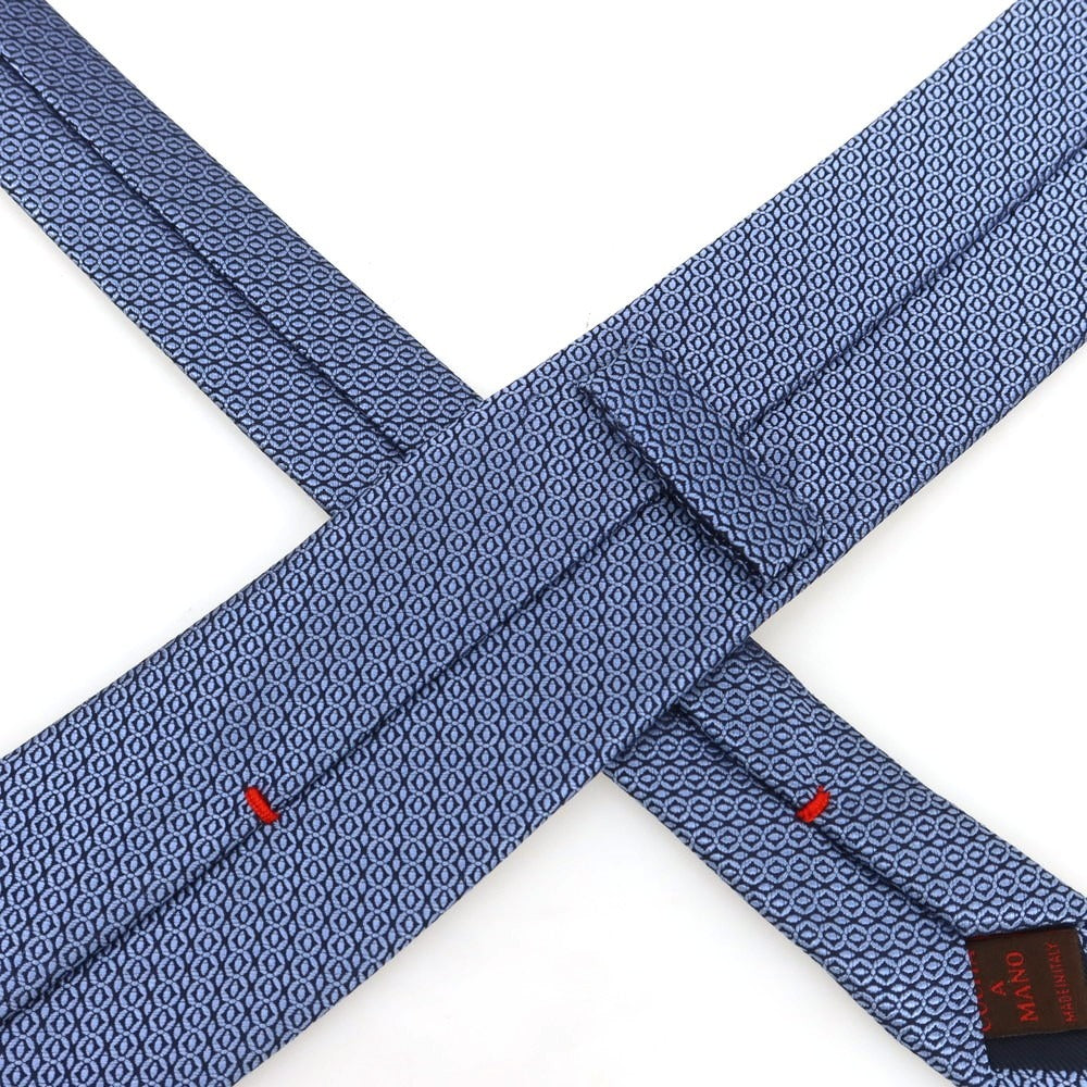 [Used] FIORIO Silk Jacquard Tie Blue [Condition Rank B] [Men&