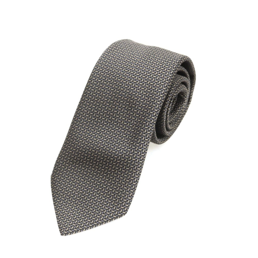 [Used] FIORIO Silk Jacquard Tie Grey [Condition Rank B] [Men&