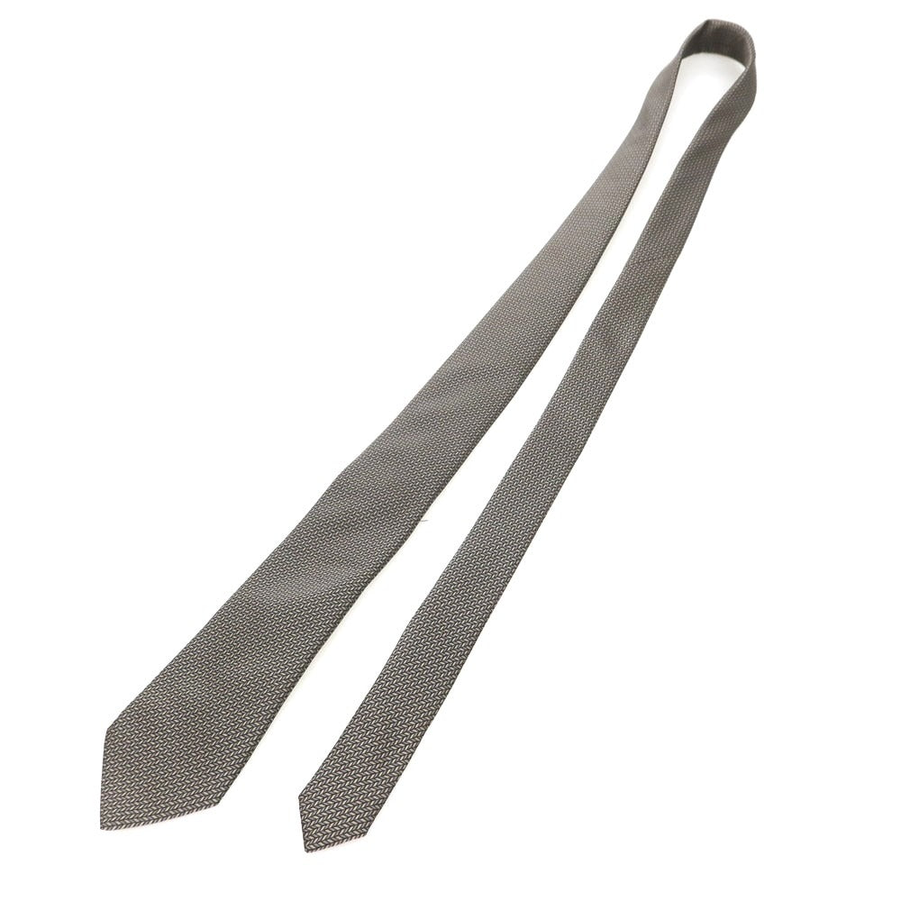 [Used] FIORIO Silk Jacquard Tie Grey [Condition Rank B] [Men&