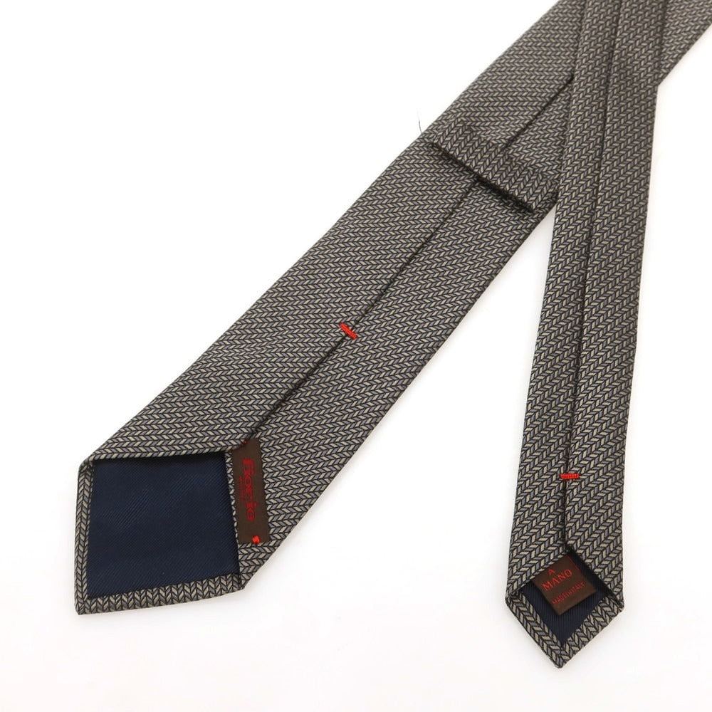 [Used] FIORIO Silk Jacquard Tie Grey [Condition Rank B] [Men&