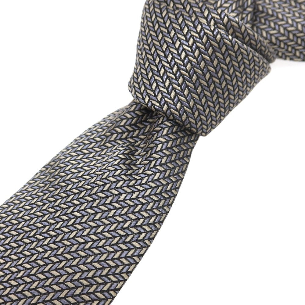 [Used] FIORIO Silk Jacquard Tie Grey [Condition Rank B] [Men&