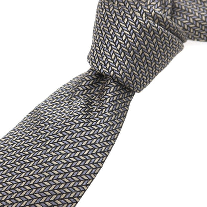 [Used] FIORIO Silk Jacquard Tie Grey [Condition Rank B] [Men&
