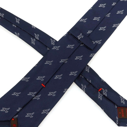 [Used] FIORIO Silk Small Pattern Necktie Navy [Condition Rank B] [Men&