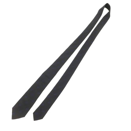 [Used] Gabriele Pasini Silk Small Pattern Narrow Necktie Black x Navy [Condition Rank B] [Men&