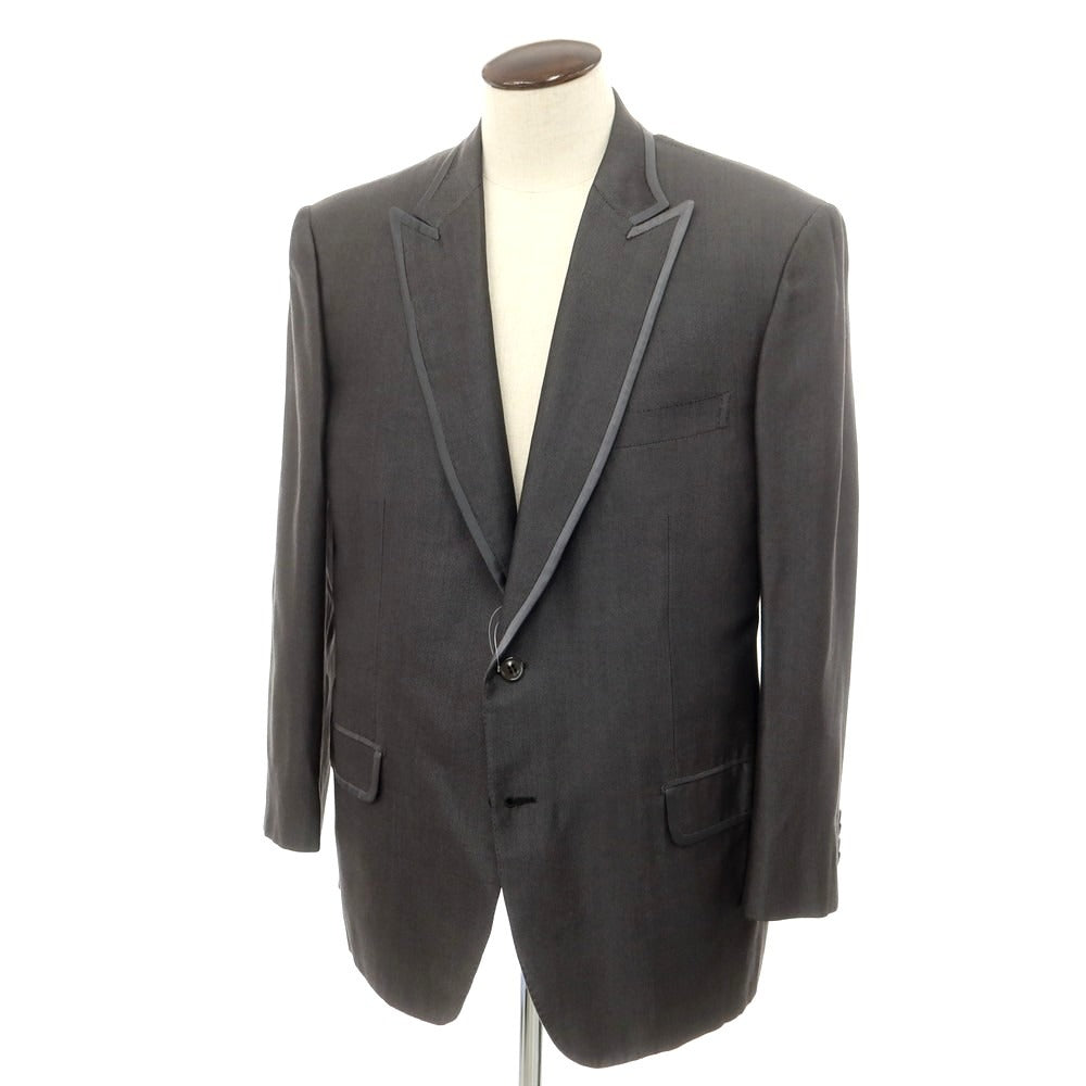 [Used] Brioni Silk Tailored Jacket Grey [54] [Condition Rank B] [Men&