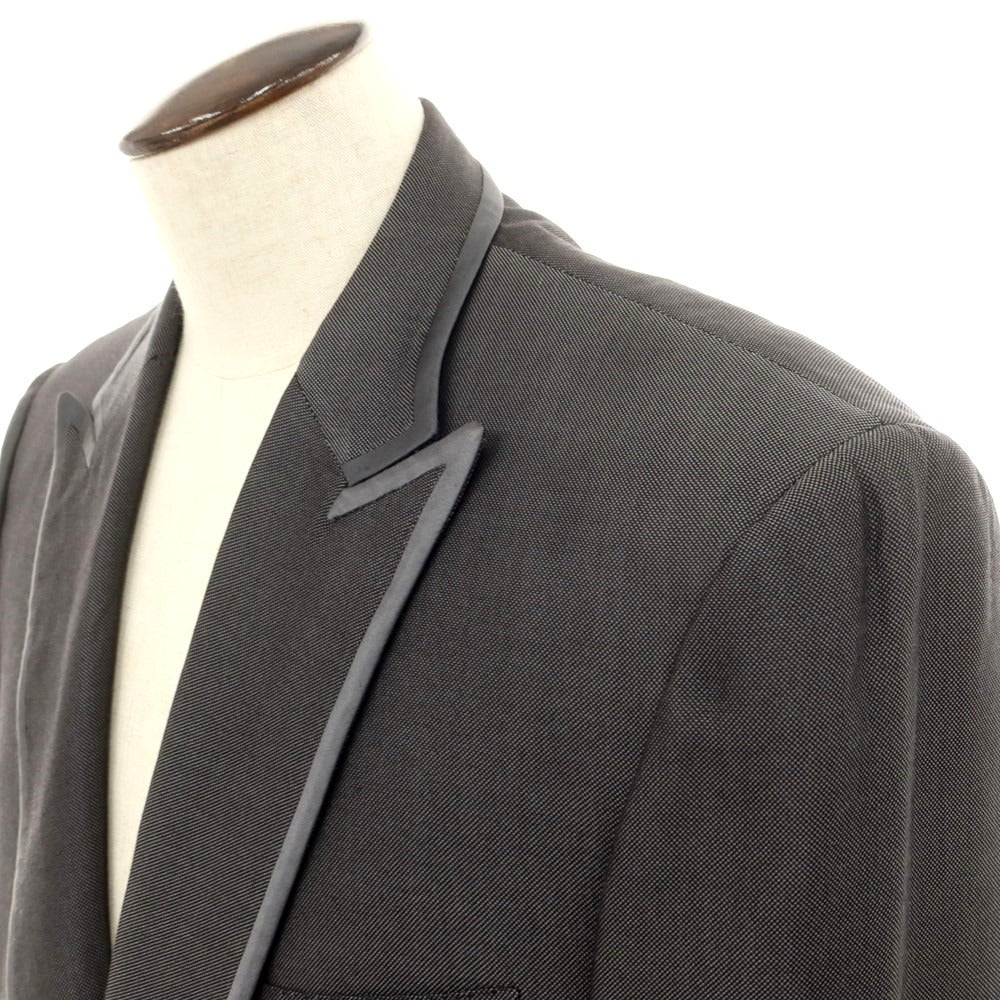 [Used] Brioni Silk Tailored Jacket Grey [54] [Condition Rank B] [Men&