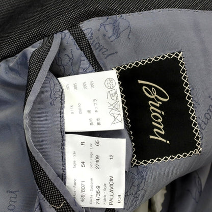[Used] Brioni Silk Tailored Jacket Grey [54] [Condition Rank B] [Men&