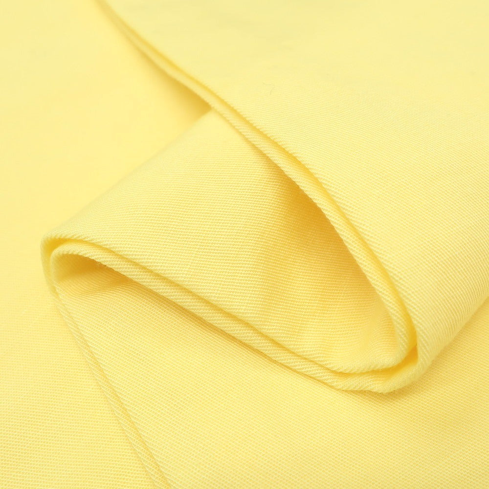 [Used] Brioni Cotton Linen 5 Pocket Pants Yellow [52] [Condition Rank A] [Men&