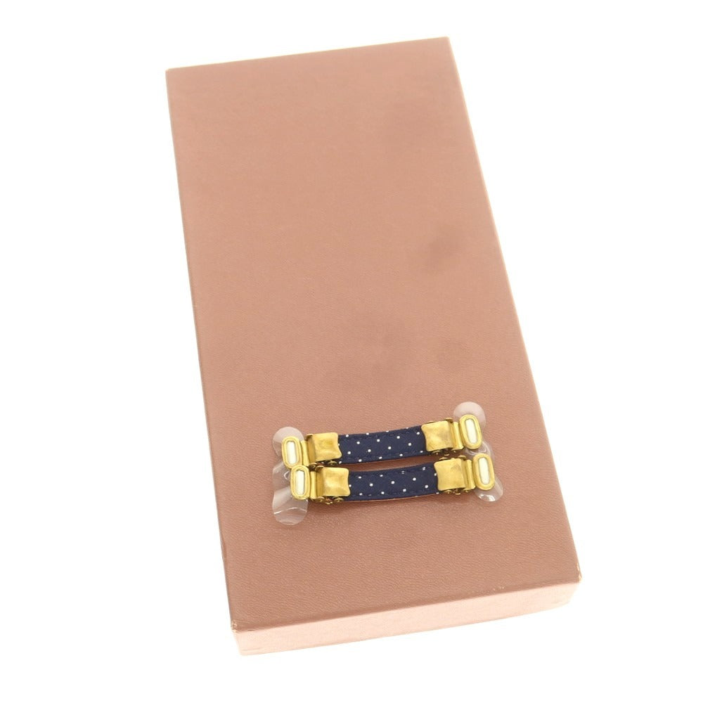【中古】ラムダ RAMUDA ピンドット柄 サスペンダー ネイビーxホワイト【 状態ランクB 】【 メンズ 】