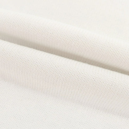 [Used] Buffy High Gauge Cotton Short Sleeve Polo Knit White [46] [Condition Rank C] [Men&