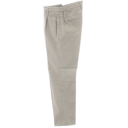 [Used] BERWICH Stretch Cotton Lyocell Casual Slacks Pants Beige [46] [Condition Rank B] [Men&