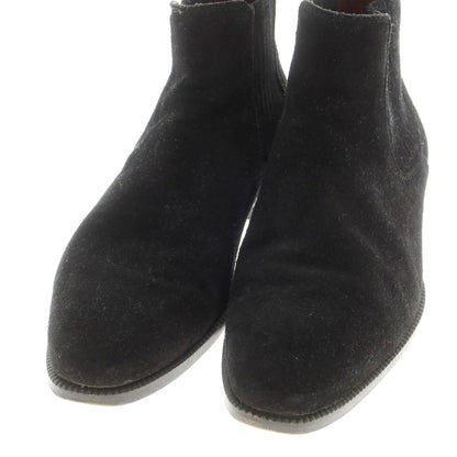 【中古】ディメッラ DI MELLA スエード サイドゴアブーツ ブラック【 6 1/2 】【 状態ランクC 】【 メンズ 】