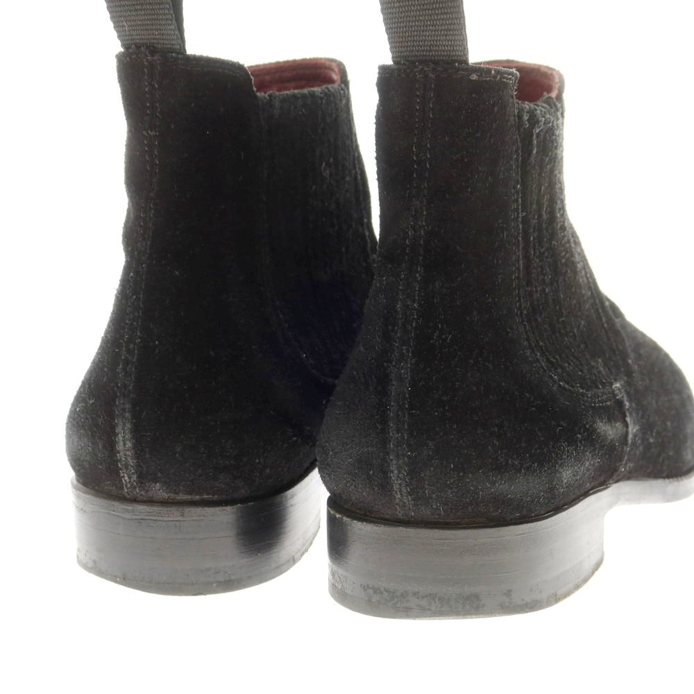 【中古】ディメッラ DI MELLA スエード サイドゴアブーツ ブラック【 6 1/2 】【 状態ランクC 】【 メンズ 】[EPD]