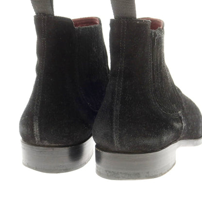 【中古】ディメッラ DI MELLA スエード サイドゴアブーツ ブラック【 6 1/2 】【 状態ランクC 】【 メンズ 】