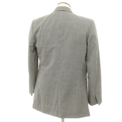 [Used] RE-PURPOSE 2025 Spring/Summer Wool Check Tailored Jacket Black x White [L] [Condition Rank B] [Men&