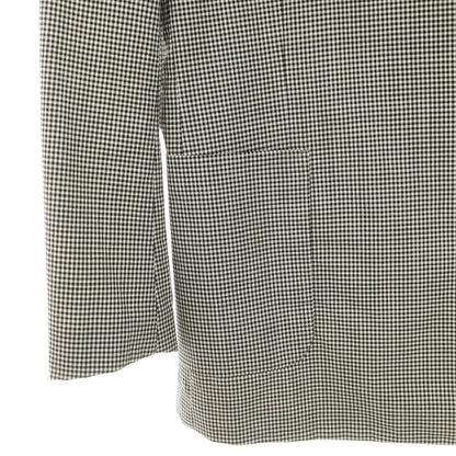 [Used] RE-PURPOSE 2025 Spring/Summer Wool Check Tailored Jacket Black x White [L] [Condition Rank B] [Men&