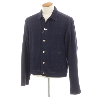 [Used] REVERBERATE Cotton Denim Jacket Navy [38] [Condition Rank B] [Men&