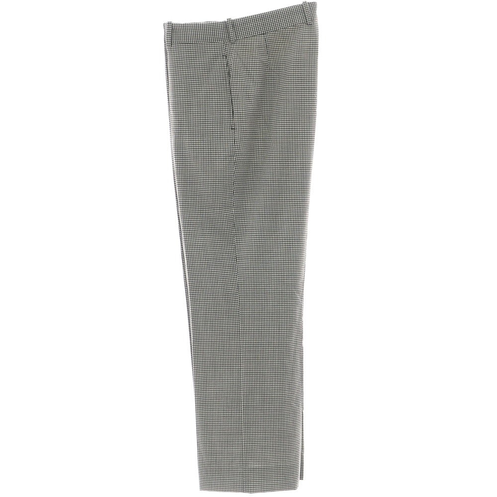 [Used] RE-PURPOSE 2025 Spring/Summer Wool Gingham Check Casual Slacks Pants Black x White [L] [Condition Rank B] [Men&