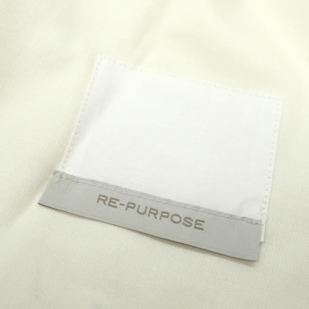 [Used] RE-PURPOSE 2025 Spring/Summer Wool Gingham Check Casual Slacks Pants Black x White [L] [Condition Rank B] [Men&