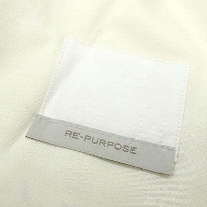 [Used] RE-PURPOSE 2025 Spring/Summer Wool Gingham Check Casual Slacks Pants Black x White [L] [Condition Rank B] [Men&