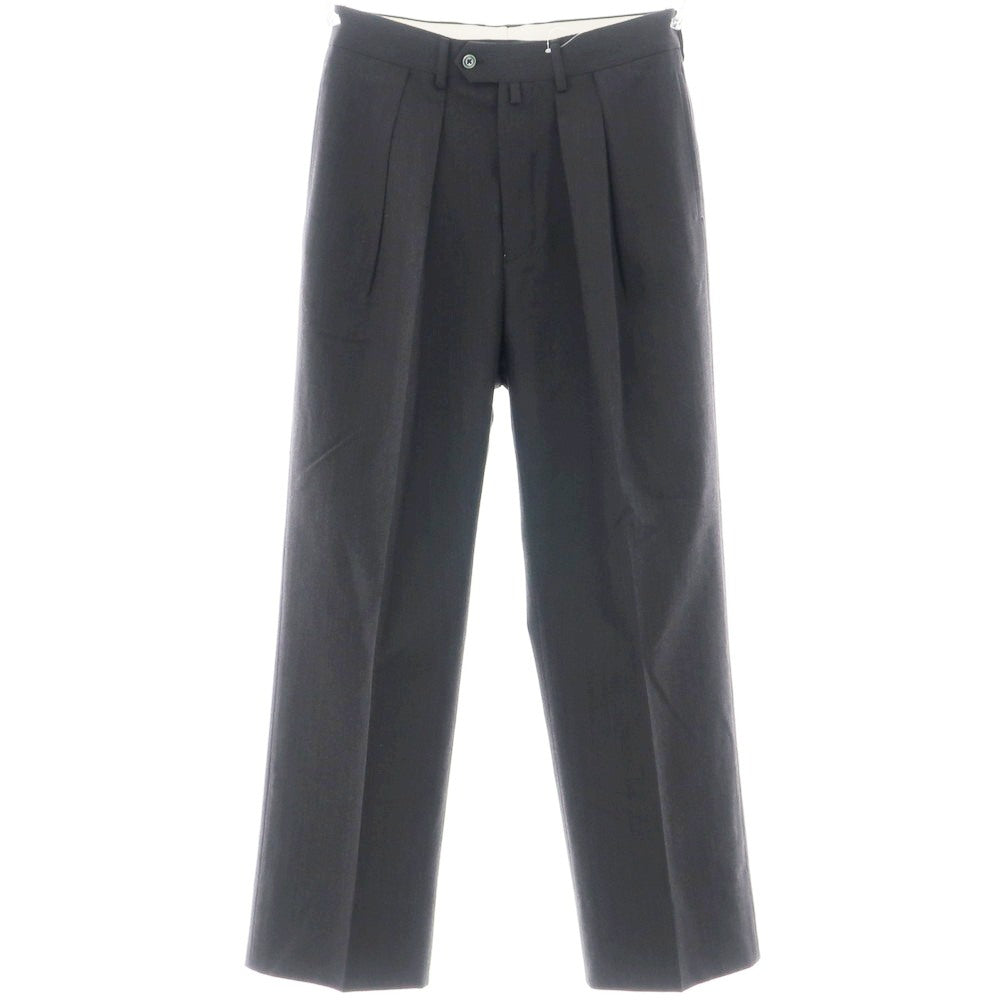 [Used] NEAT wool dress slacks pants, charcoal [No size indicated (L)] [Condition rank B] [Men&