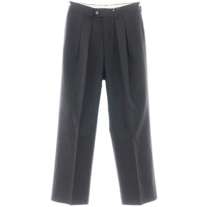 [Used] NEAT wool dress slacks pants, charcoal [No size indicated (L)] [Condition rank B] [Men&