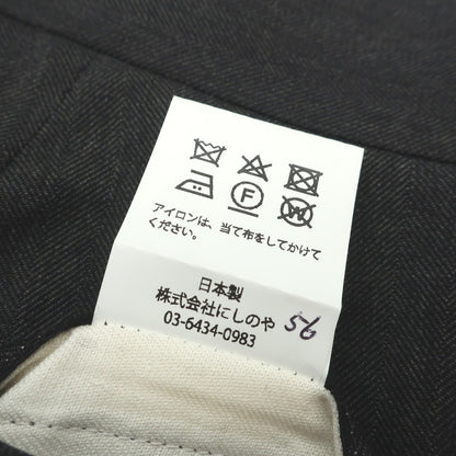 [Used] NEAT wool dress slacks pants, charcoal [No size indicated (L)] [Condition rank B] [Men&