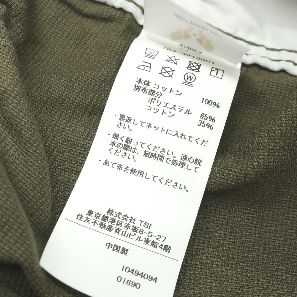 [Used] AVIREX Cotton Shorts Olive [3] [Condition Rank C] [Men&