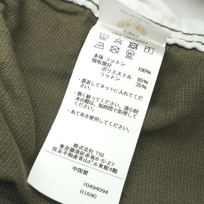 [Used] AVIREX Cotton Shorts Olive [3] [Condition Rank C] [Men&